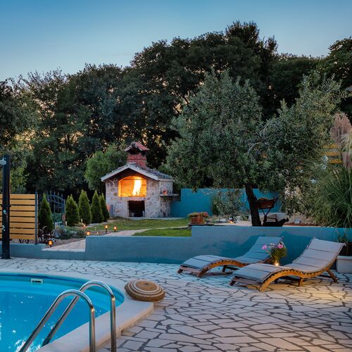 Villa Manda Adriatic heated pool Piramatovci