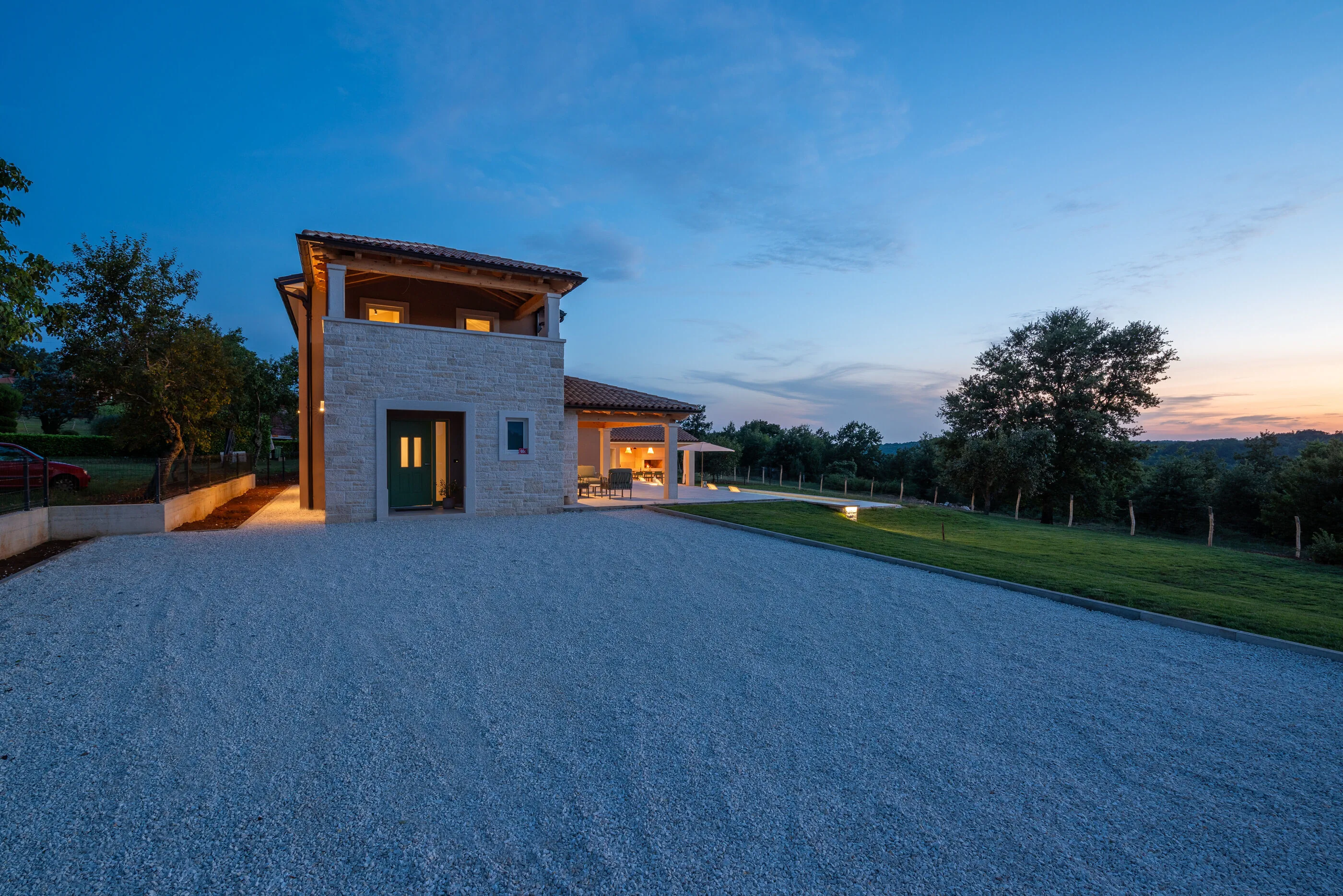 Villa Sentiero s bazenom Pazin