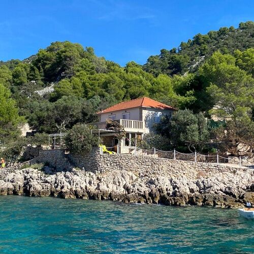 Halászkunyhó Nyaraláshoz A Tenger Mellett Öböl Medvidina, Hvar - 23709 Medvidina  2