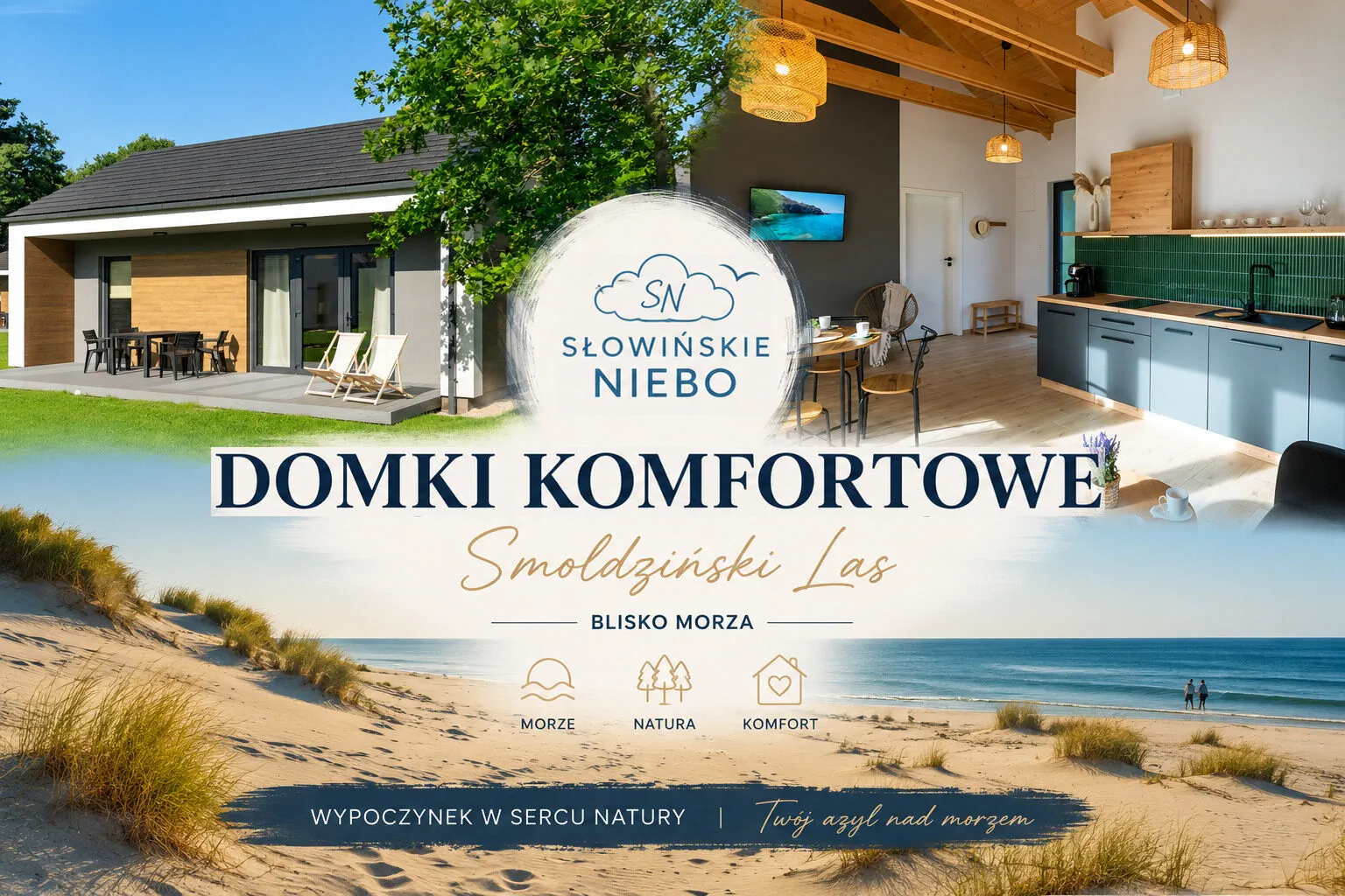 Domki Słowińskie Niebo Smołdziński Las 