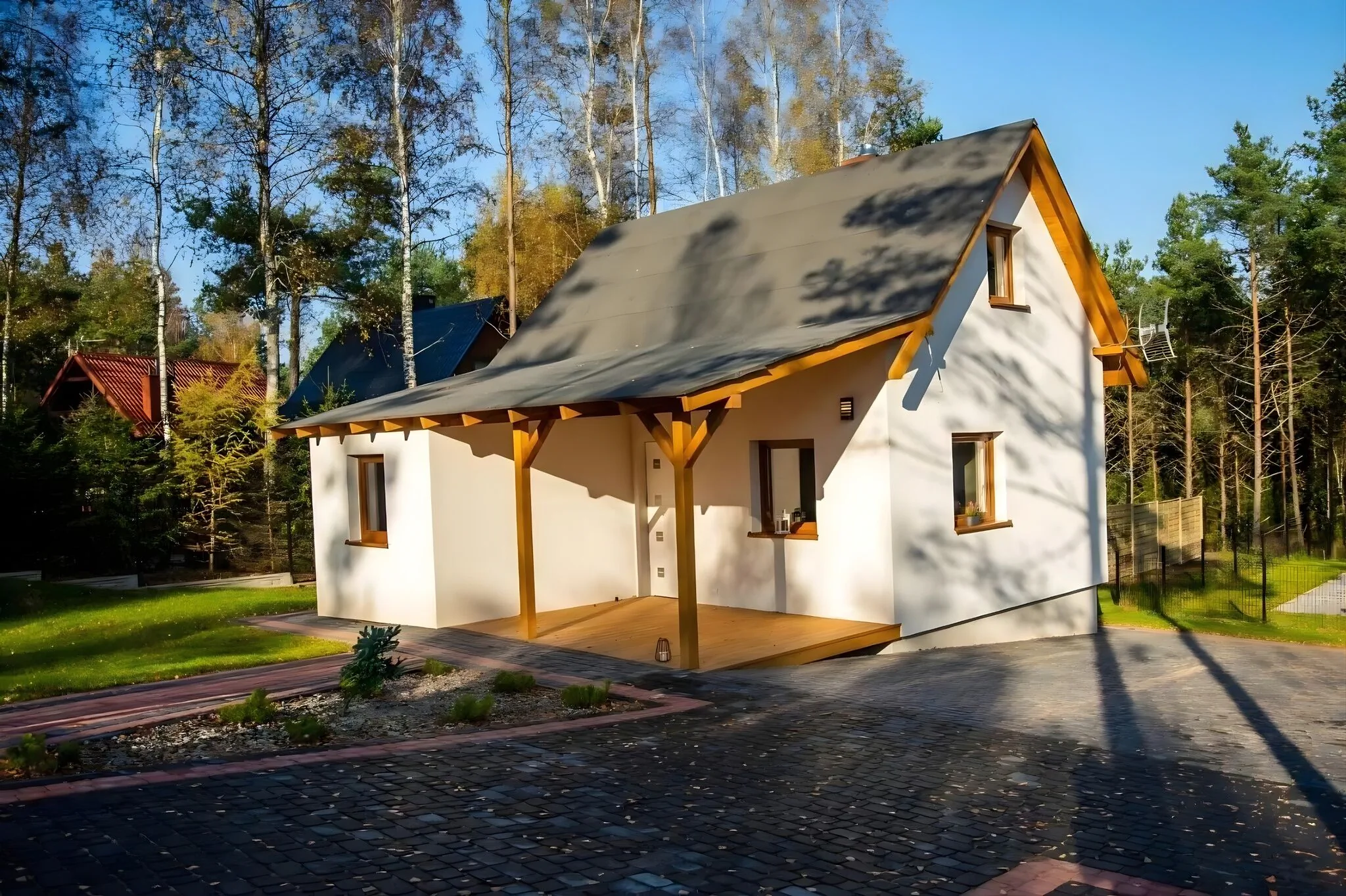 Domek Julia z banią ruską i sauną Zdunowice