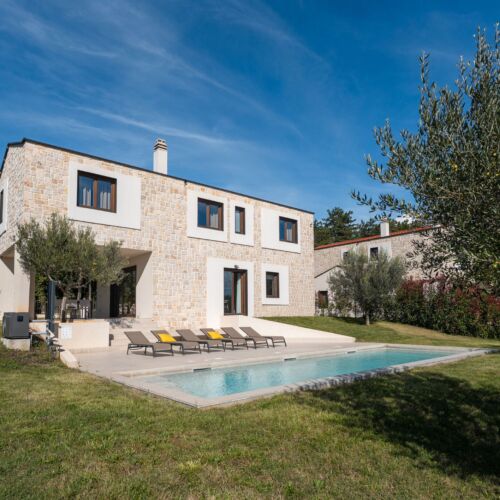 Villa Minerva s bazenom Visnjan