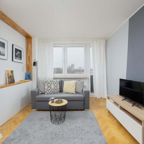 Belwederska 14 | Jasny Apartament | Balkon,Parking Warszawa