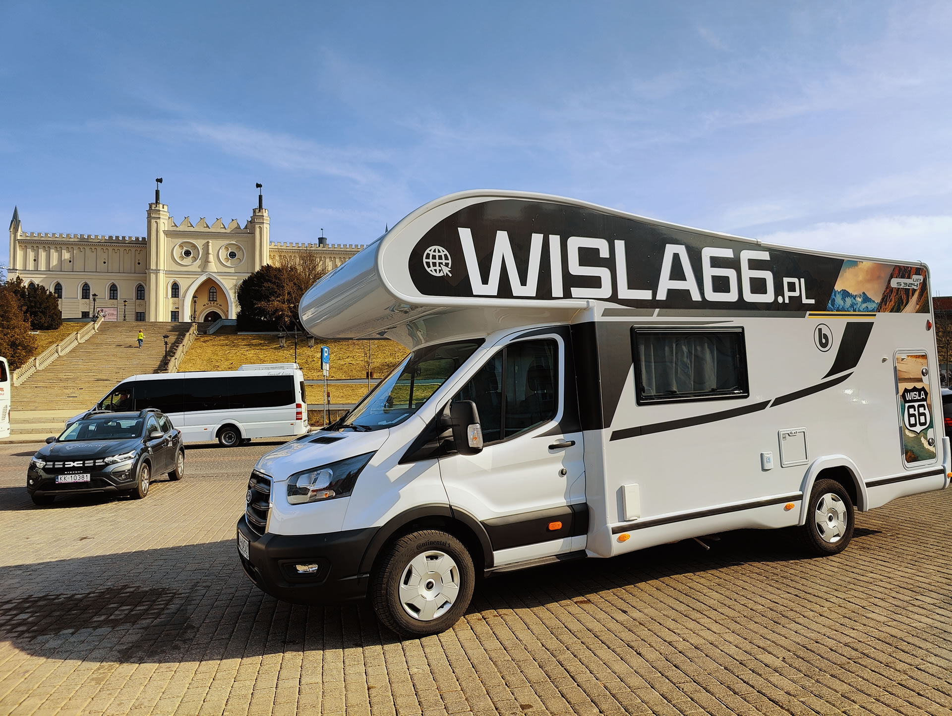 Wypożyczalnia Kamperów Lubelskie! 6osobowa alkowa Benimar Sport 324UP