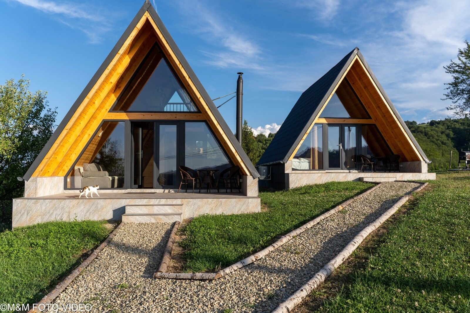 Căsuțe A-frame Green Hill Popas Poiana Mărului