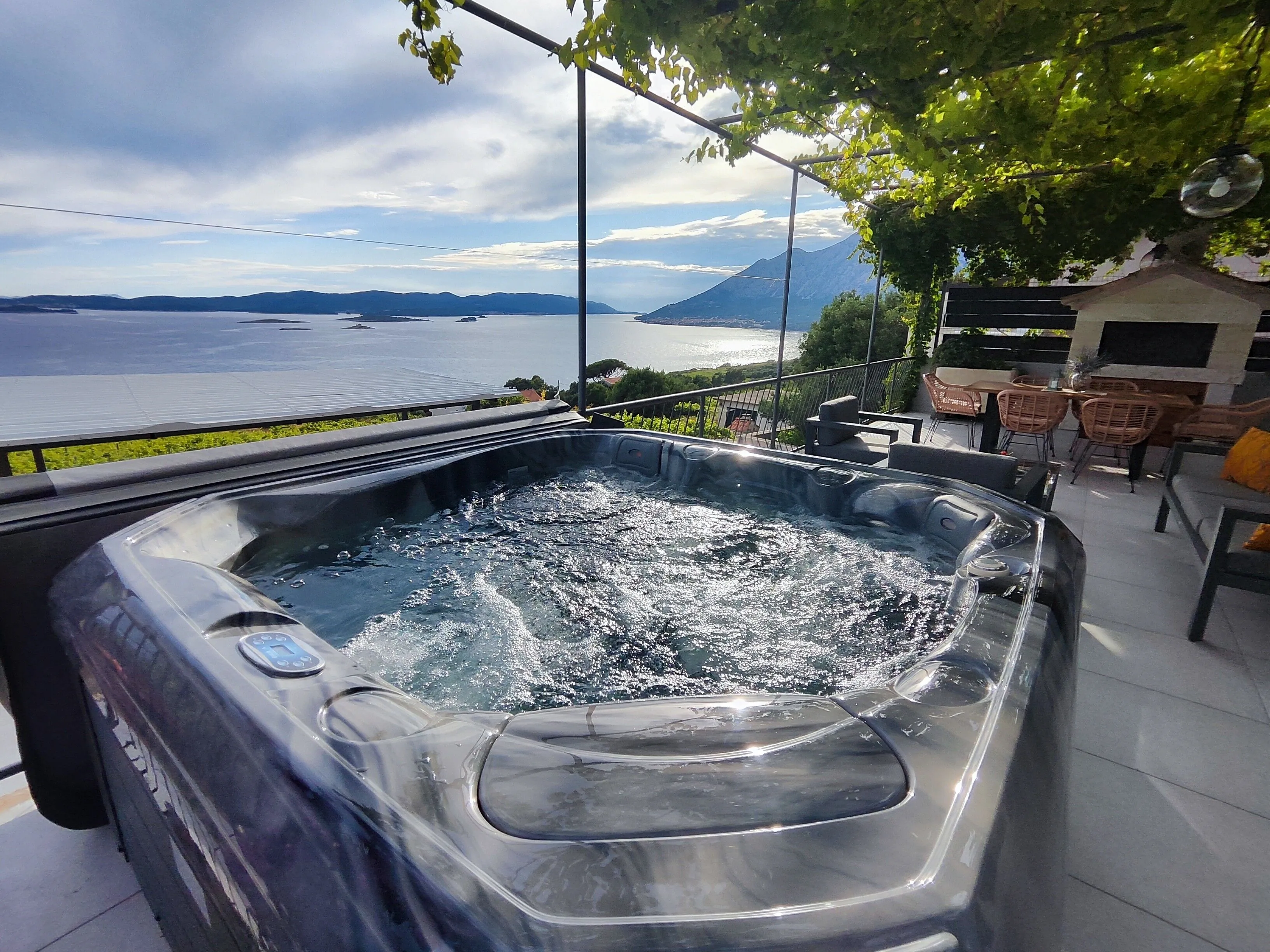 Holiday Home With Hot Tub Postup, Pelješac - 19954 Postup
