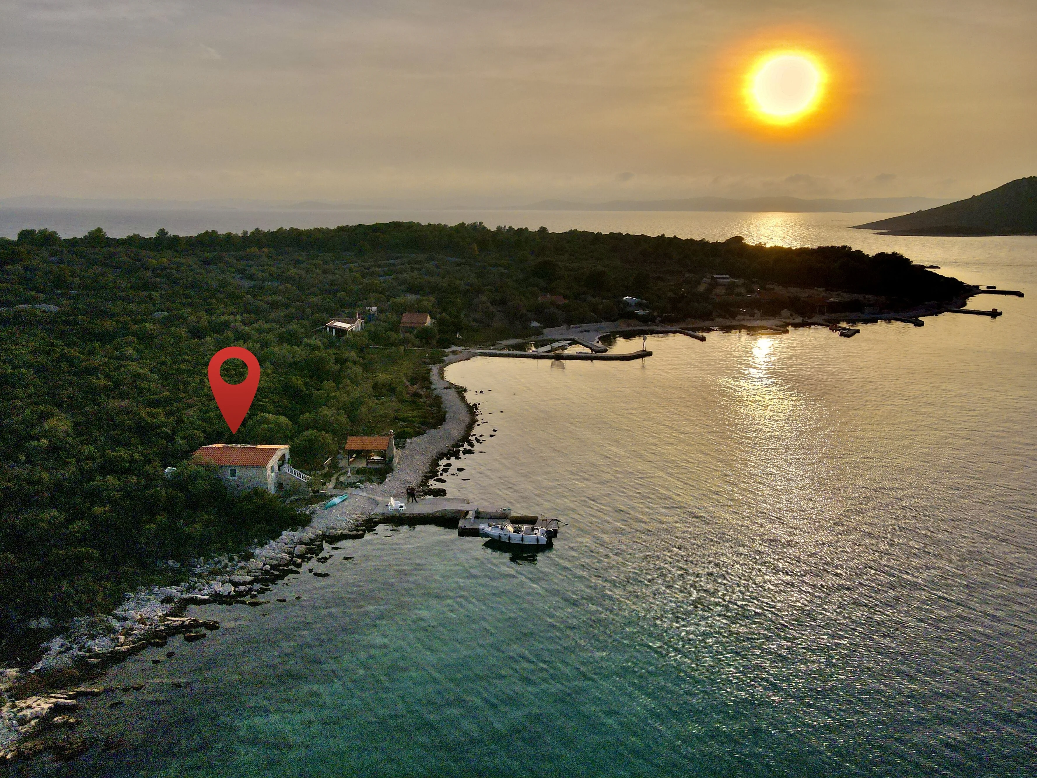Secluded Fisherman's Cottage Cove Žižanj, Pašman - 21004 Žižanj
