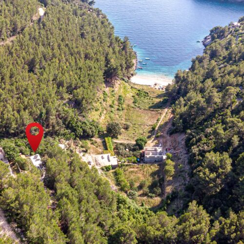 Halászkunyhó Nyaraláshoz A Tenger Mellett Öböl Orlandusa, Korcula - 21104 Orlanduša