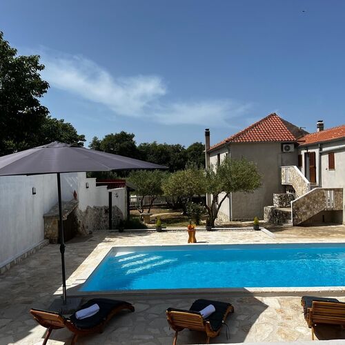 Apartmanok Családok Részére Medencével Radašinovci, Biograd - 22312 Radašinovci