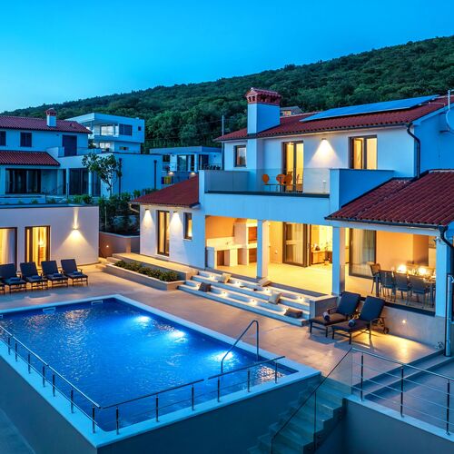 Luxusvilla Medencével Brgod, Rasa - 22689 Brgod  2