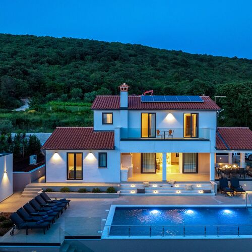 Luxusvilla Medencével Brgod, Rasa - 22689 Brgod  4