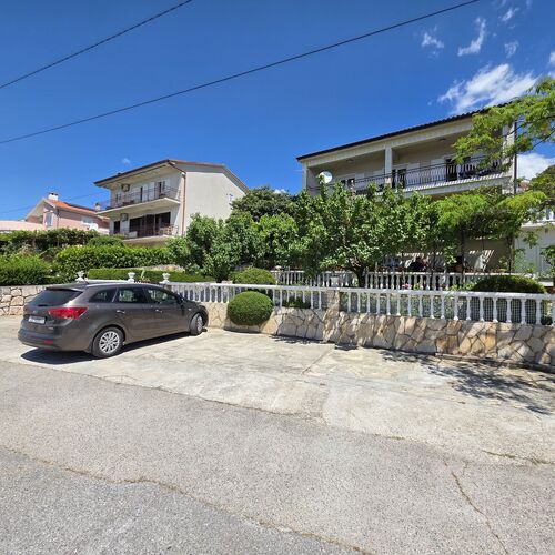 the house, private parking