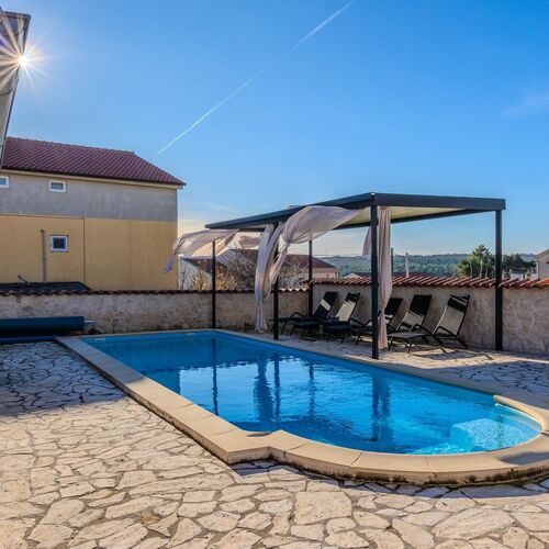Ház Családok Részére Medencével Posedarje, Novigrad - 23728 Posedarje  3
