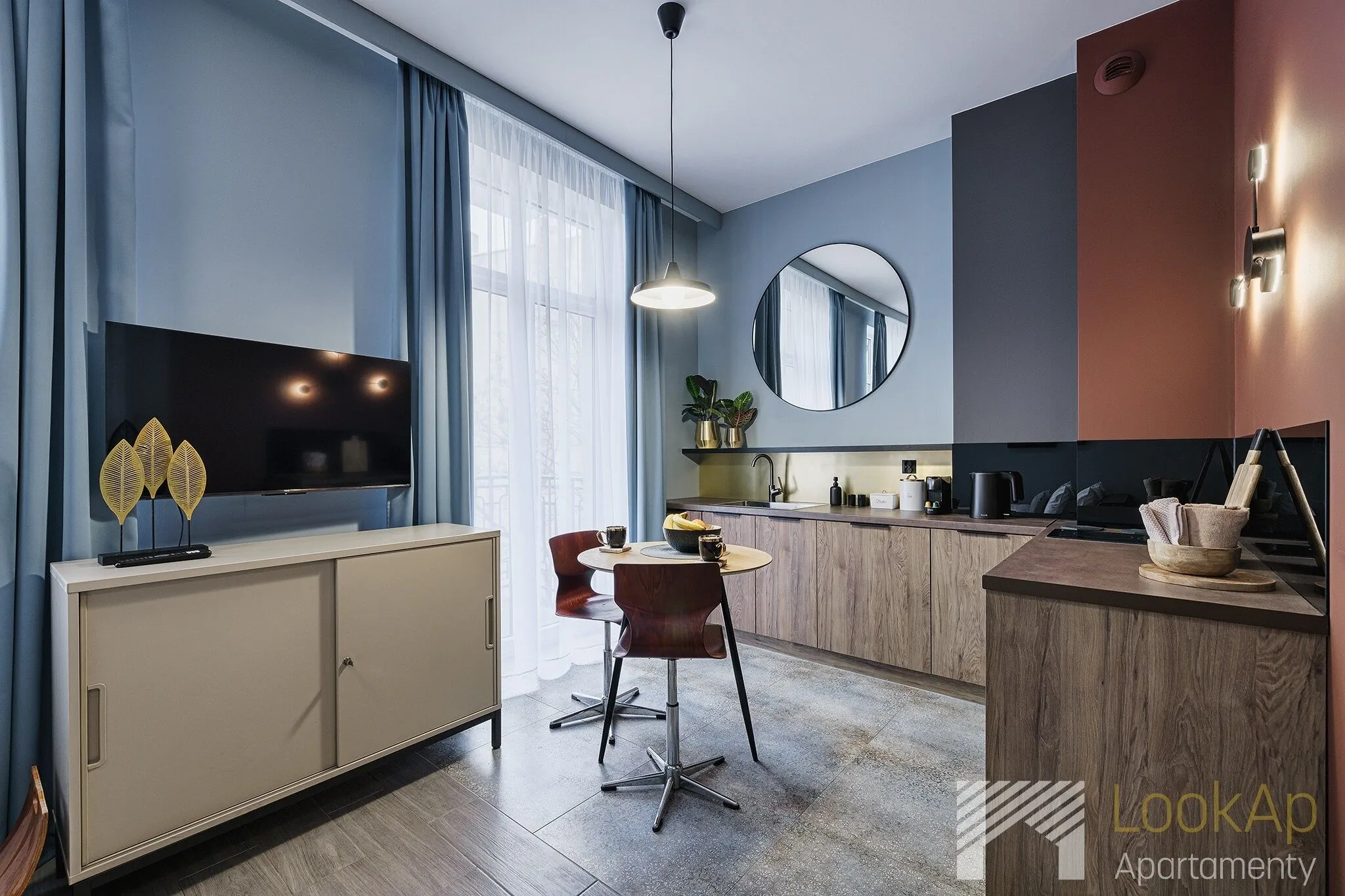 Kolorova Apart - Brown Apartament Łódź