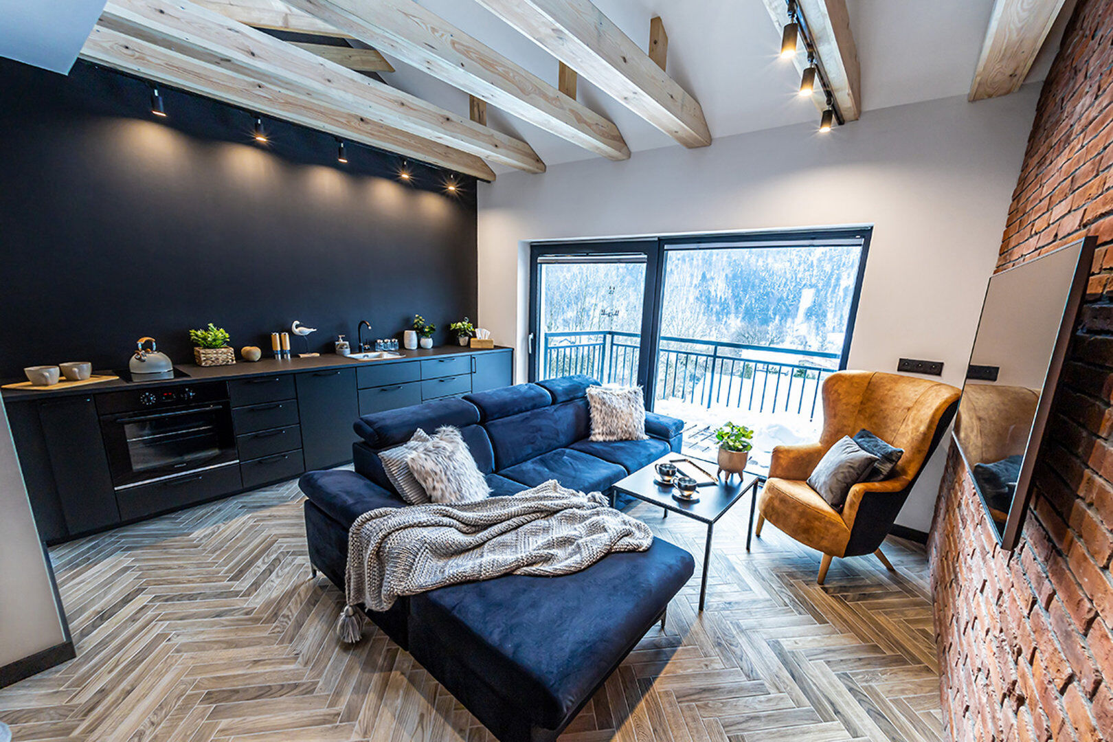 Beskid Apartment Szkolna - Widok 15 Szczyrk