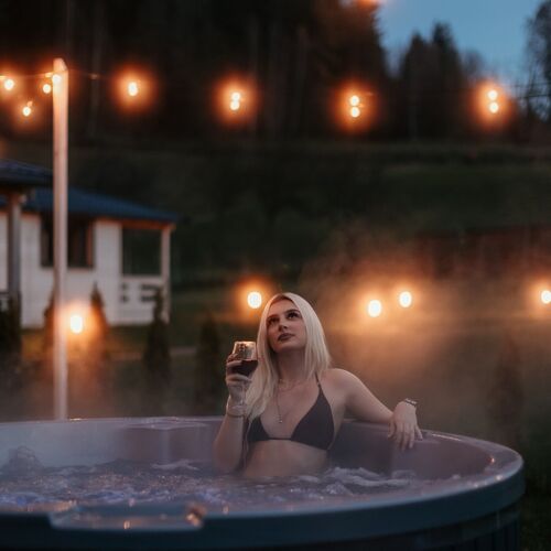 Górna Kudowa Domki Wypoczynkowe z balią