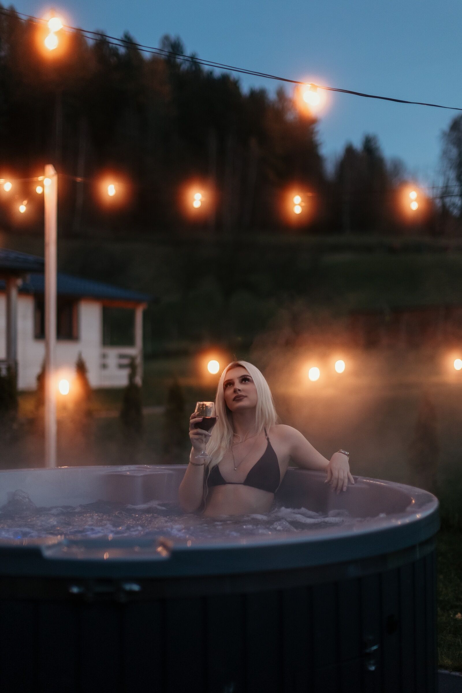 Górna Kudowa Domki Wypoczynkowe z balią