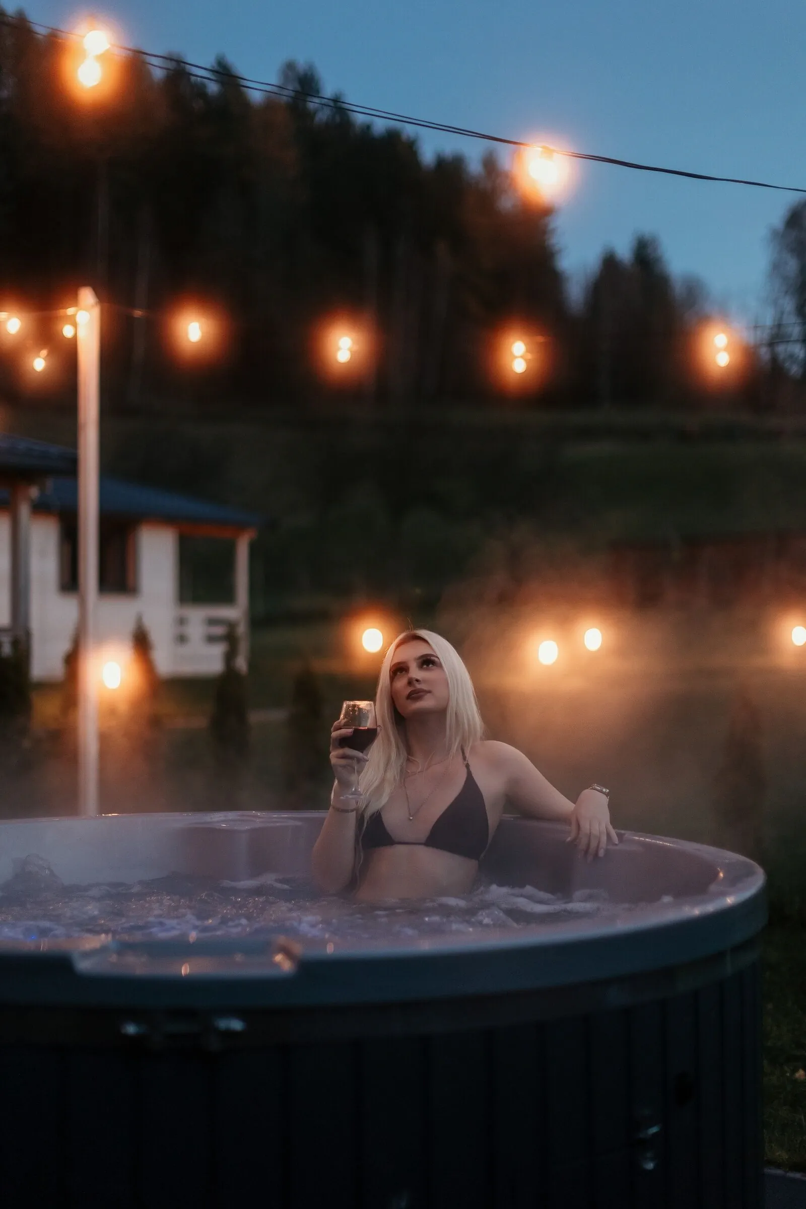 Górna Kudowa Domki Wypoczynkowe z balią