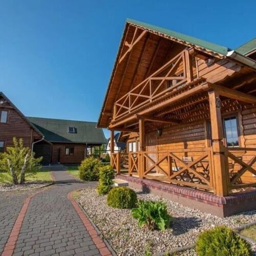 Nowe domki w stylu góralskim Grzybowo