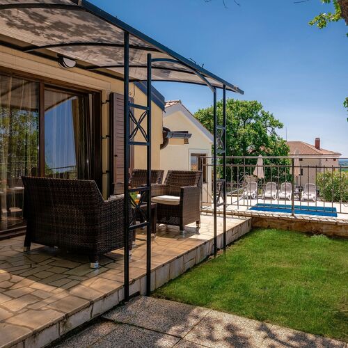 Villa Bellavista Poletti s bazenom Visnjan