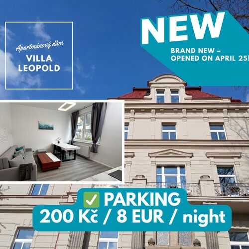 Villa Leopold - apartmánový dům Karlovy Vary