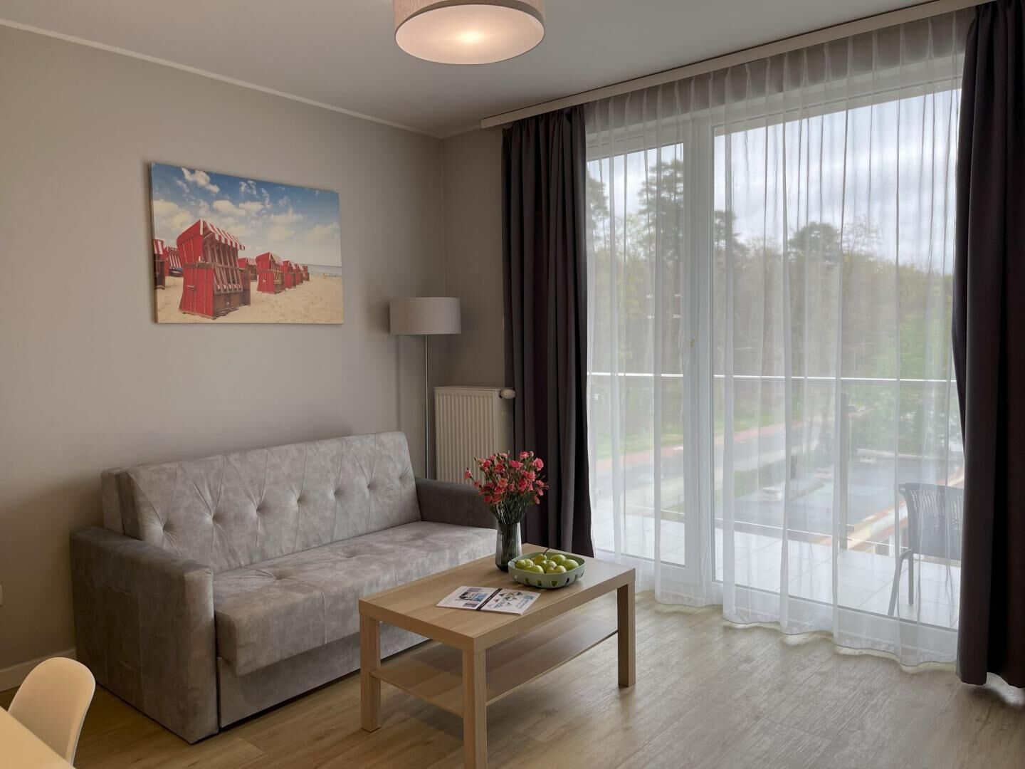 Stegna Forest-Apartament jednopokojowy z wnęką sypialnianą M24