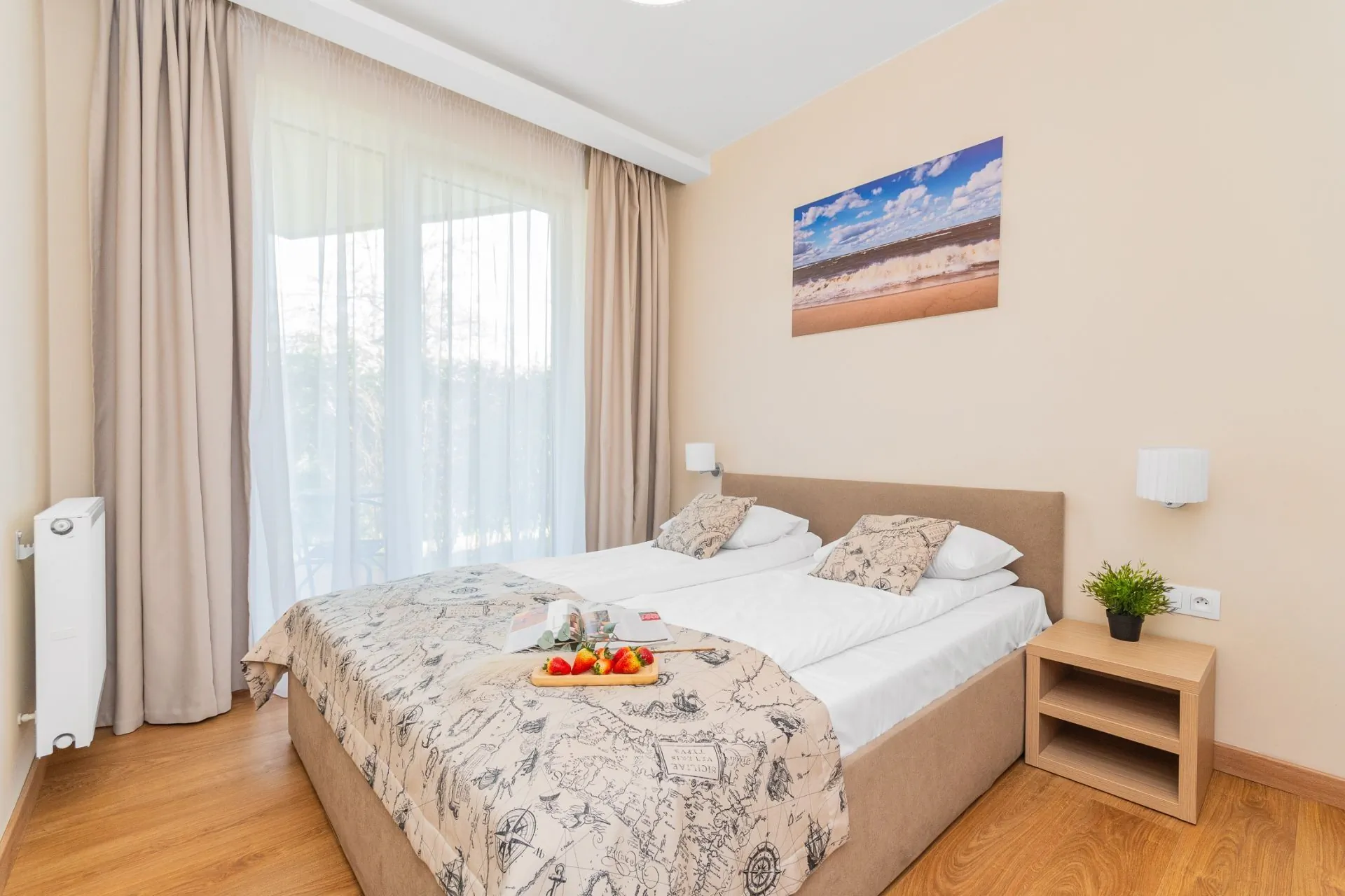 Apartamenty Mierzeja - Marina - Apartament z ogródkiem