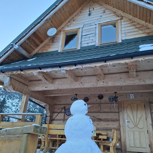 Štýlový Zrub Martina A, B s pieckou,  kúpacou kaďou a Detským Ihriskom!