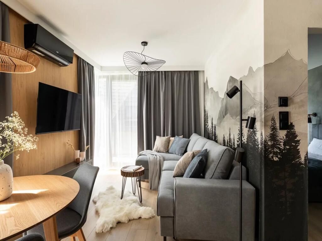Cyrhla Apartamenty - Apartament D1 z balkonem i 1 sypialnią Zakopane