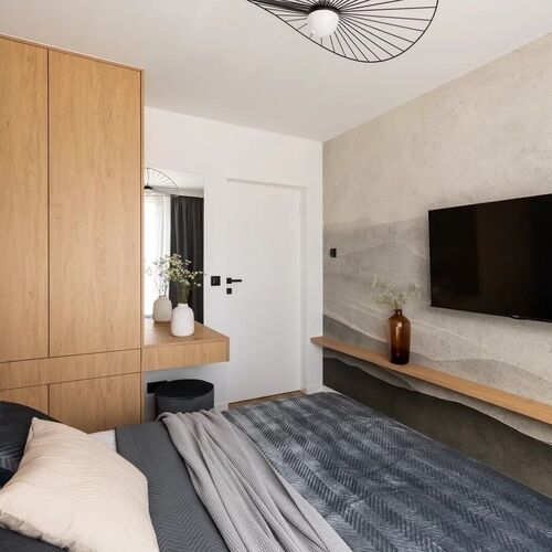 Cyrhla Apartamenty -Apartament B4 z balkonem i 1 sypialnią