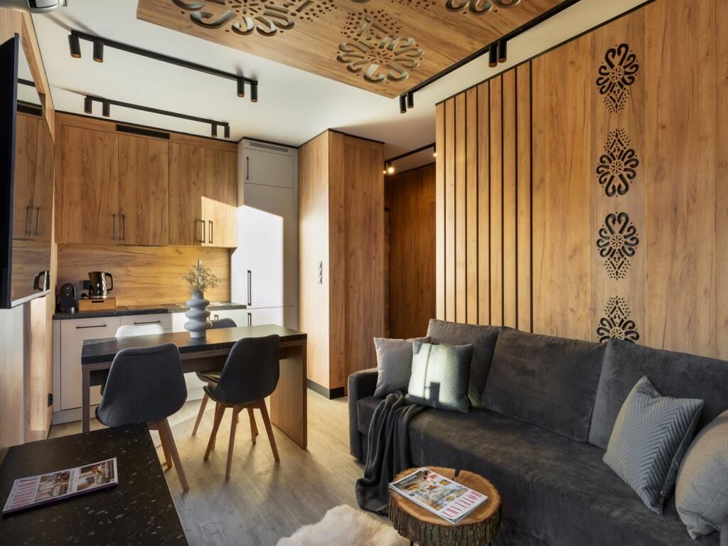 Cyrhla Apartamenty - Apartament D7 z balkonem i widokiem na góry Zakopane