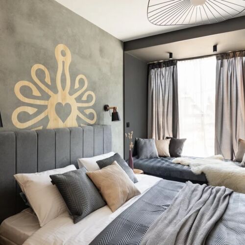 Cyrhla Apartamenty-Apartament B7 z balkonem i widokiem na góry