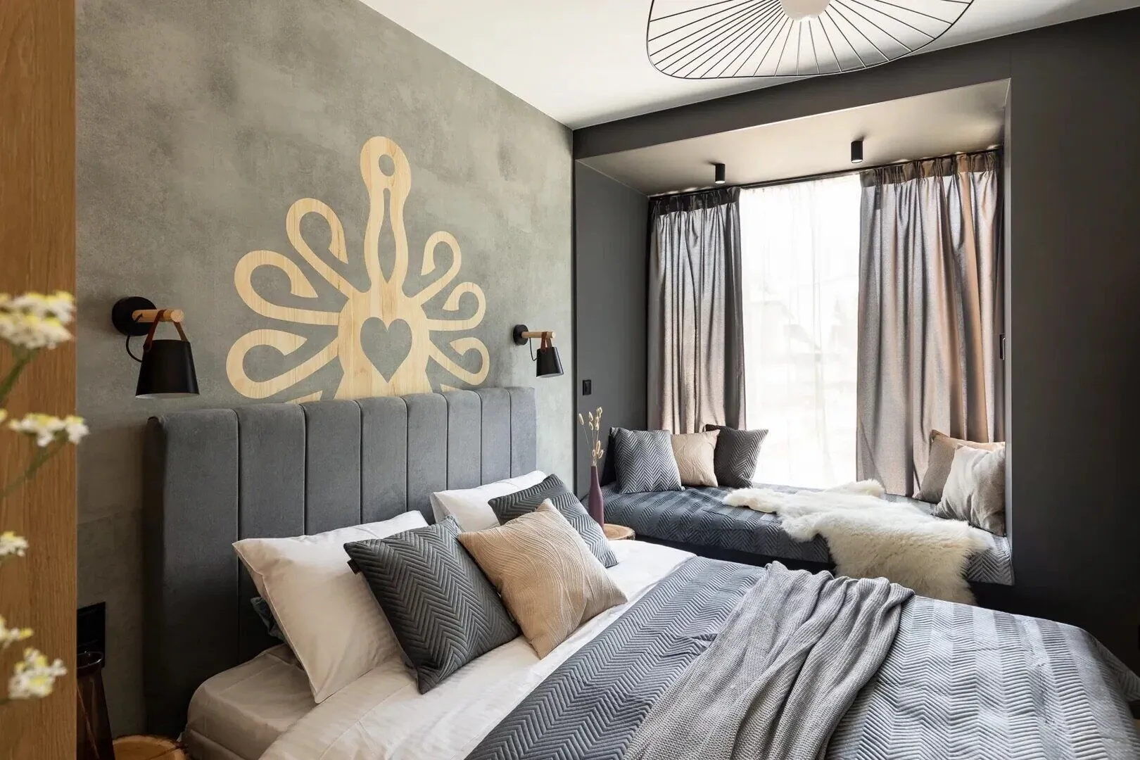 Cyrhla Apartamenty-Apartament B7 z balkonem i widokiem na góry