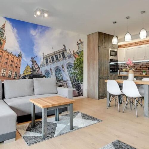 Chmielna 63 Gdańsk | Uroczy Apartament | Sauna