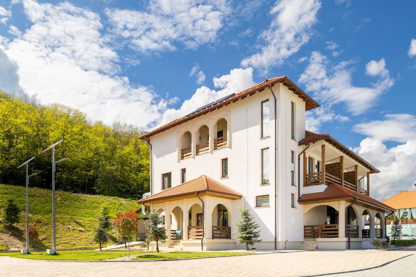 Charming and Modern Double Room with Pool View 7 Micești