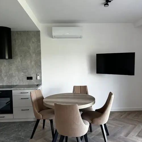 Salon z aneksem kuchennym