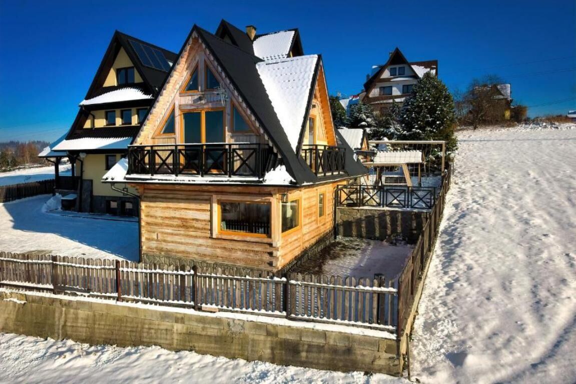 Domek w Ubocy z widokiem na Giewont Murzasichle