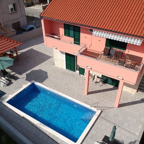 Ház Családok Részére Medencével Sibenik - 24444 Šibenik