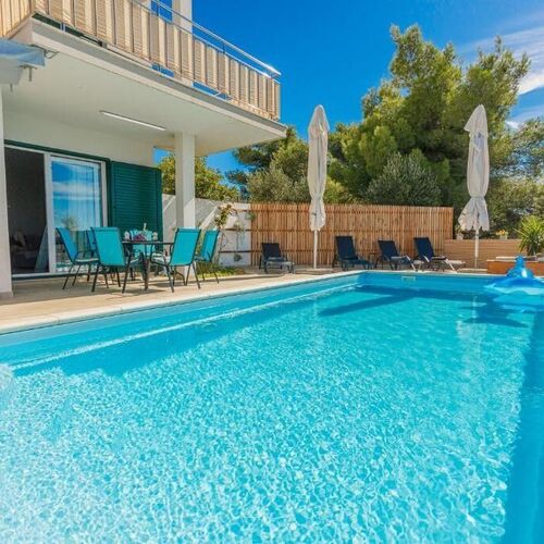 Ház Családok Részére Medencével Milna, Brac - 24609 Milna