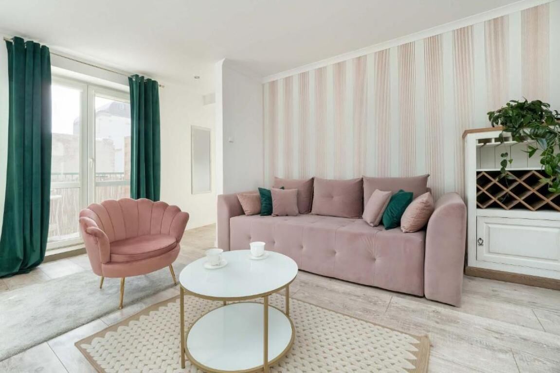 Apartament w Sercu Łodzi Piotrkowska Balkon & 2 Sypialnie