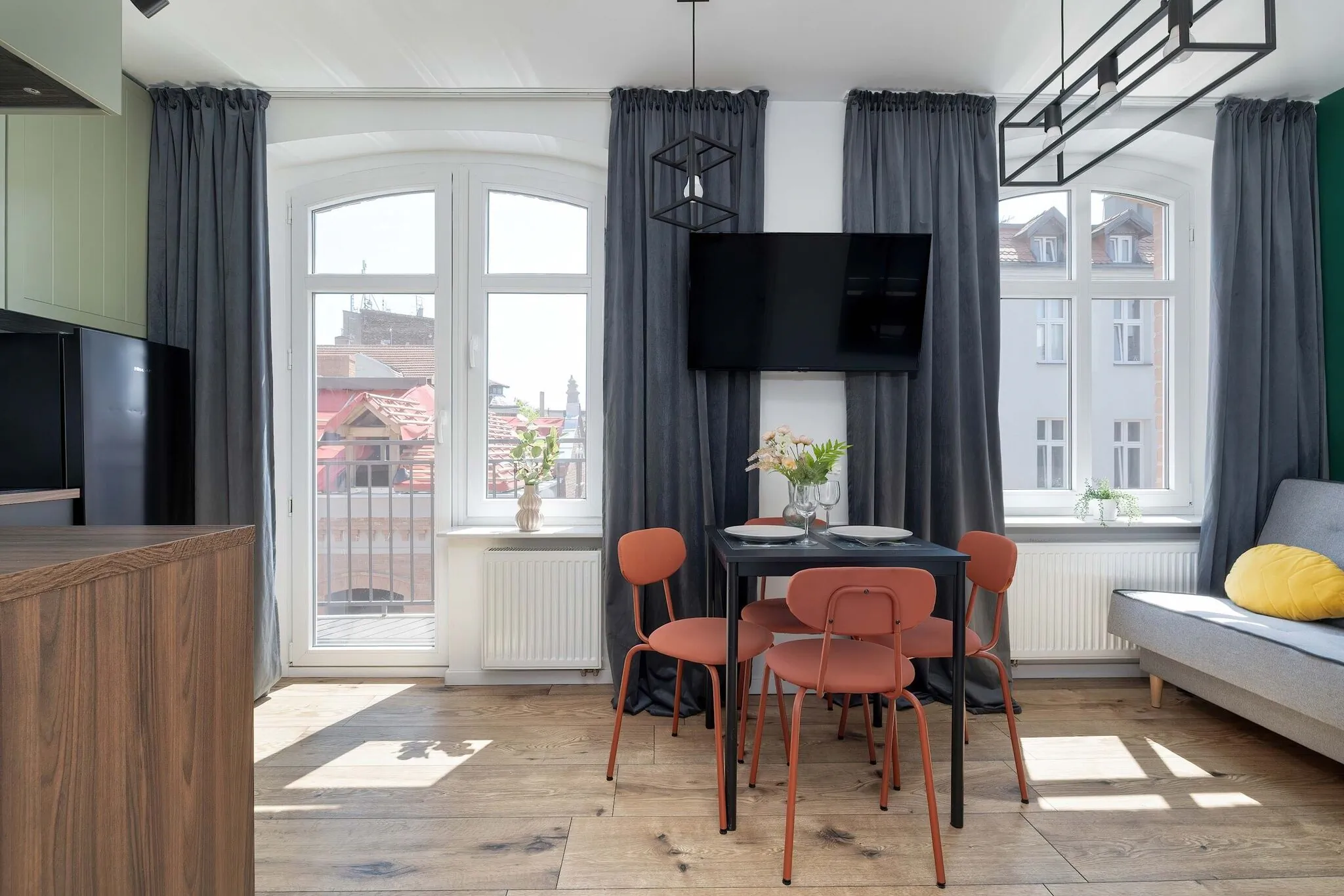 Apartament Kościuszki 31B | Stylowy Apartament | Balkon 