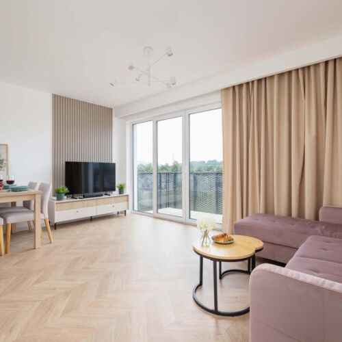 Stawy 26 | Żywiec | Pastelowy Apartament | Parking Żywiec