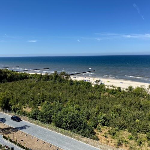 Piękny Widok Na Morze Porta Mare Dziwnówek