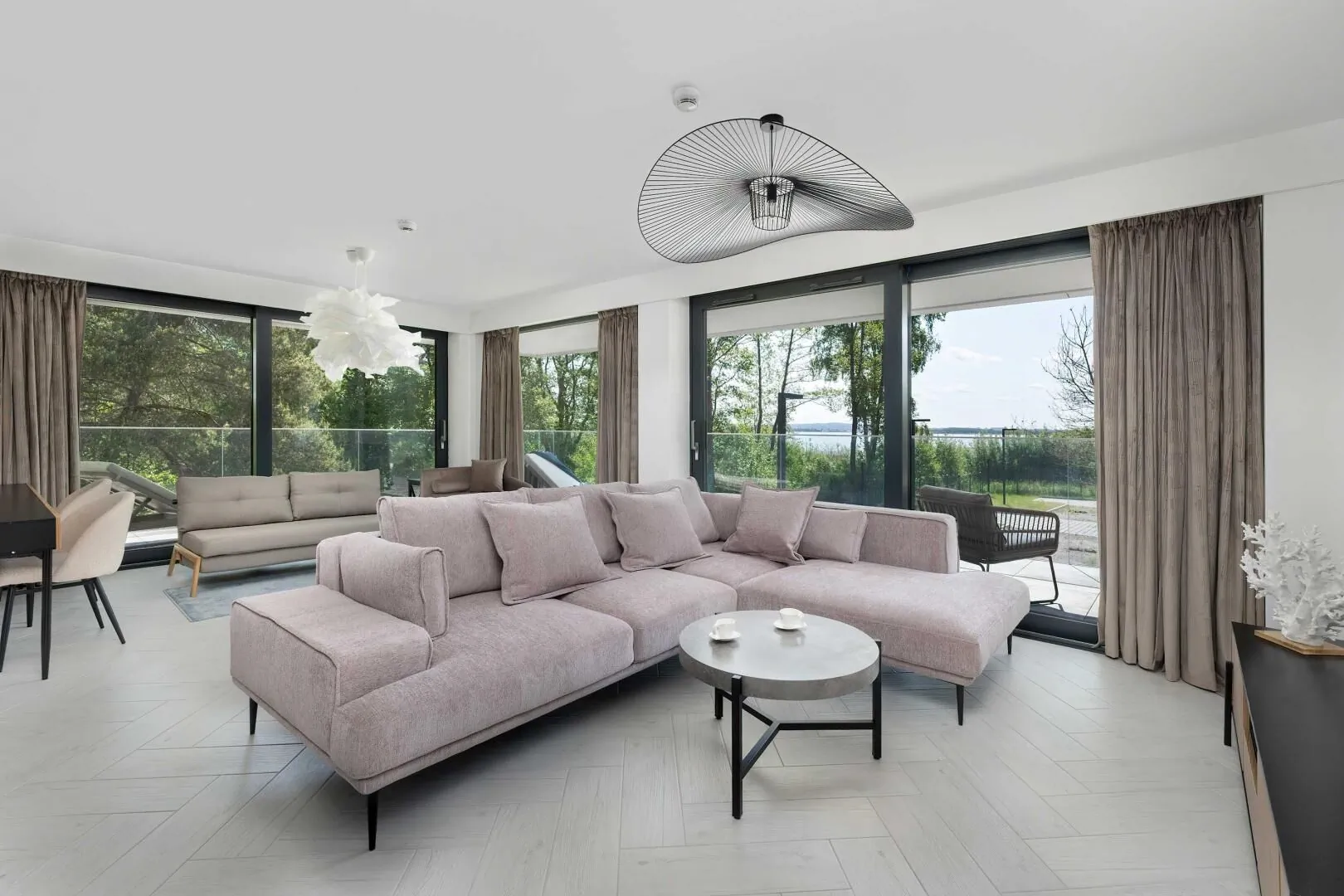 Sea&Lake 113 | Mielno | Designerski Apartament | 2 sypialnie | Klimatyzacja | Parking | Balkon | Przy Plaży