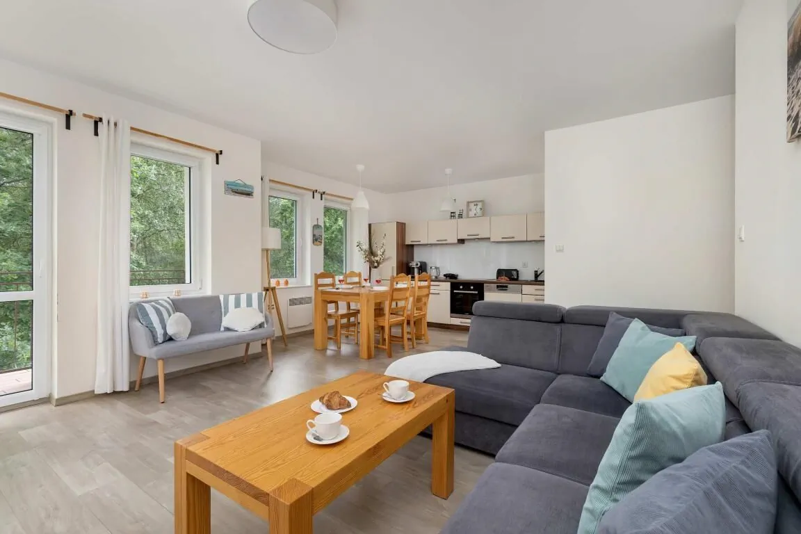Gryfa Pomorskiego 77A Międzyzdroje | Morski Apartament | Balkon