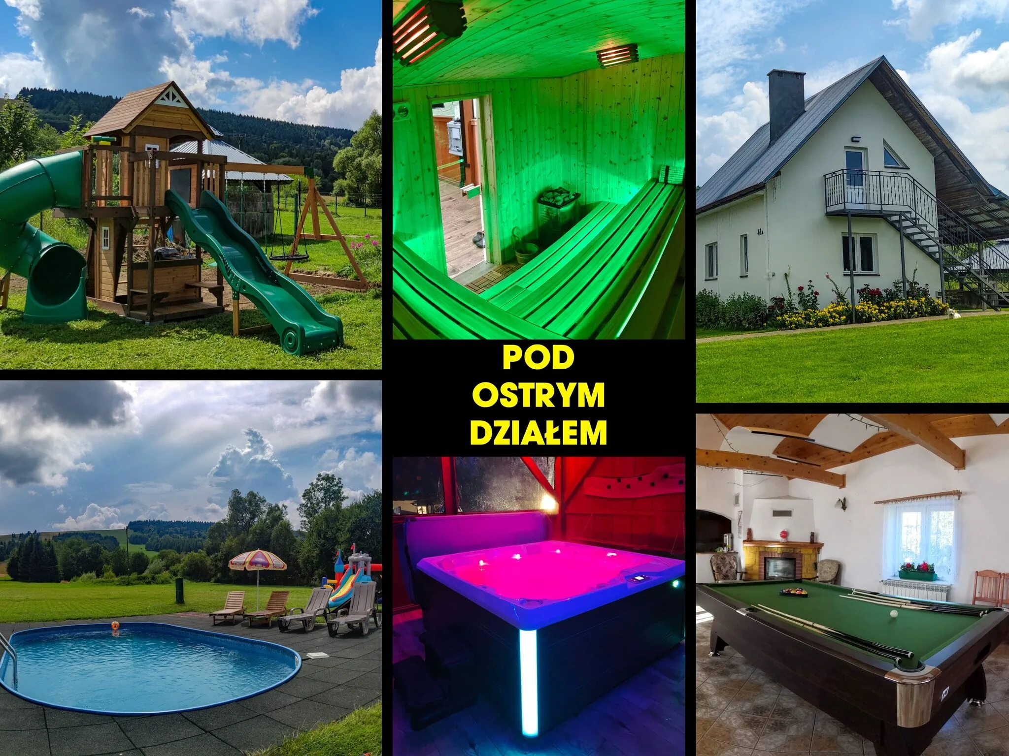 Dom całoroczny - Noclegi Pod Ostrym Działem Ustrzyki Dolne