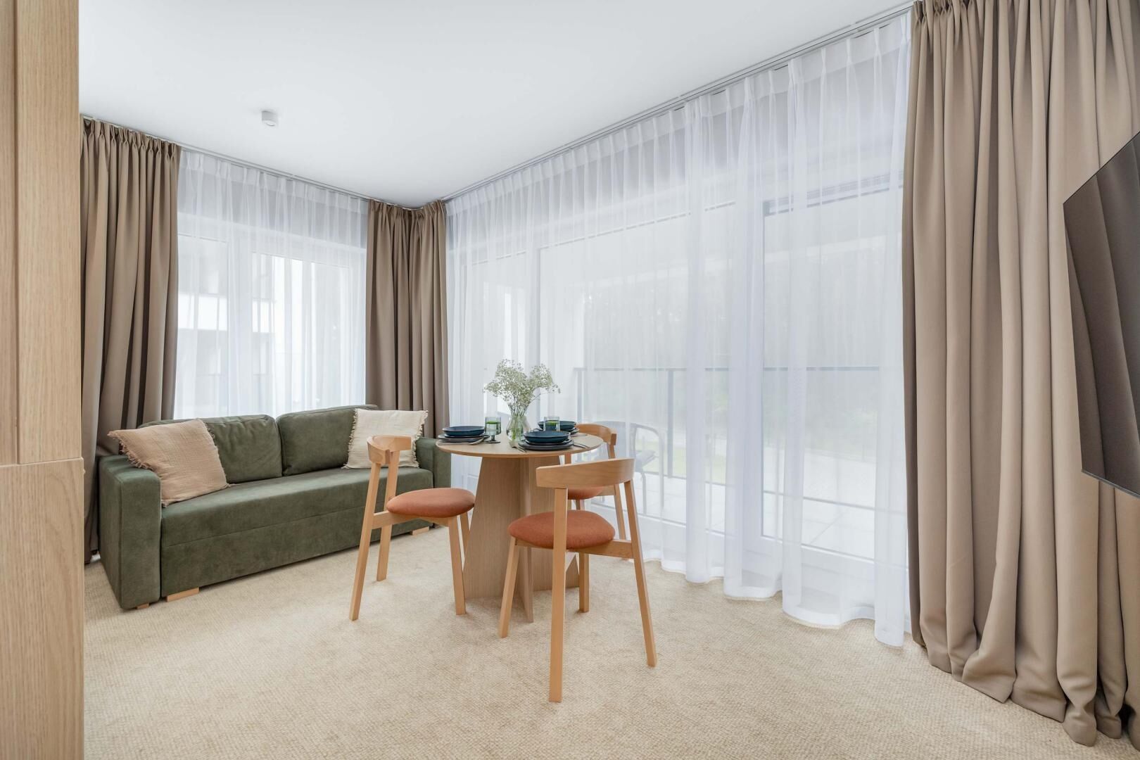 Uzdrowiskowa 4A | Nowoczesny Apartament | Balkon Łukęcin