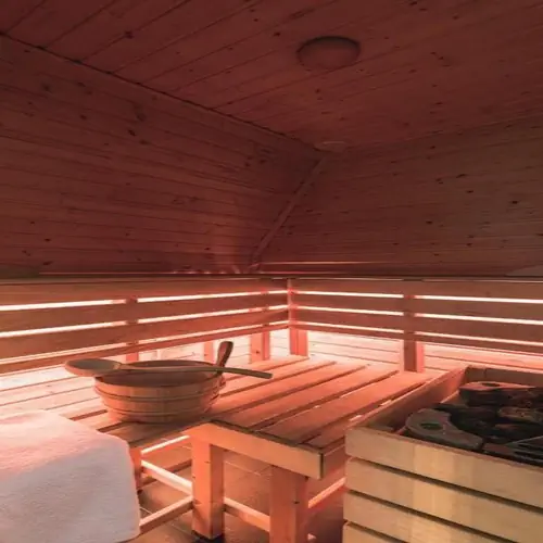 Prywatna sauna.