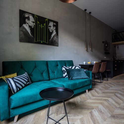 Golden Apartments in Warsaw - Stylish and Cozy Studio - Ząbkowska A