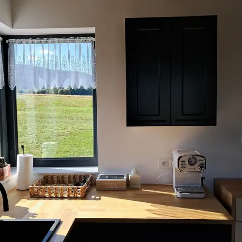 kuchnia z widokiem na Jagodną